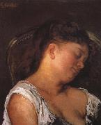 Gustave Courbet Sleeping woman china oil painting artist